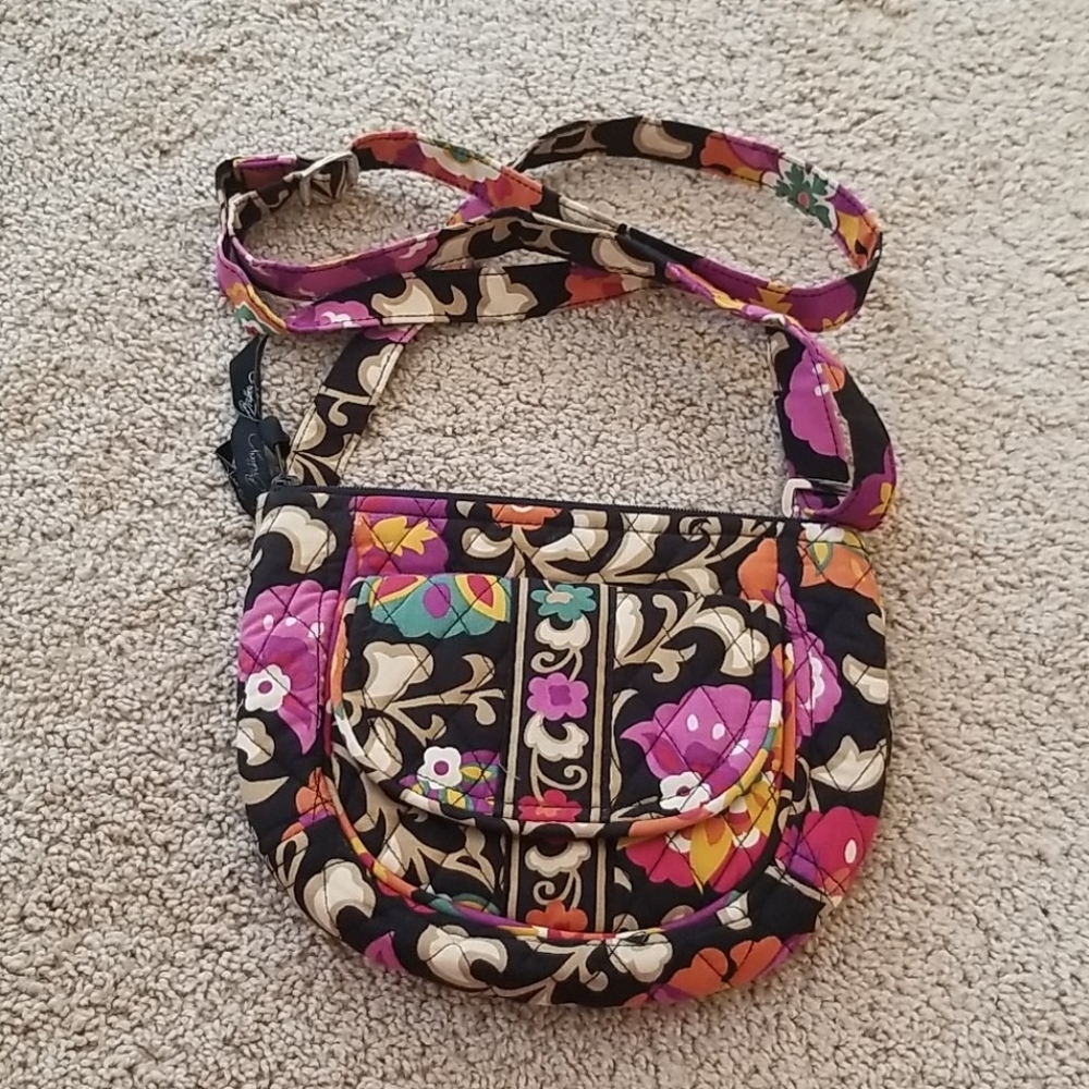 VERA BRADLEY Multi Print Crossbody Bag